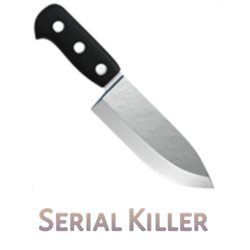нож, emoji нож, эмодзи нож, кухонный нож, нож топорик кухонный