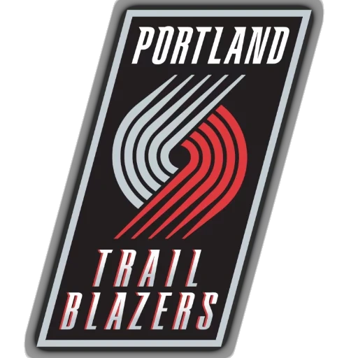 portland trail blaunt, baseers de badge portland, portland trail blazers wallpaper, logo blaunt portland trail, emblème de portland trail blaunt