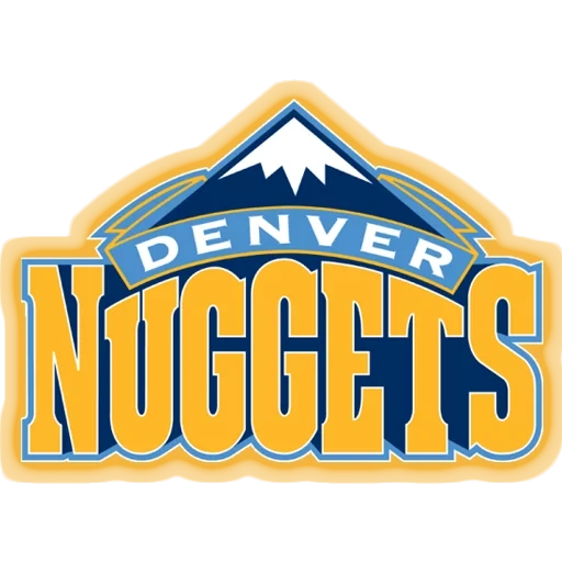 nuggets, denver nuggets, denver logo nba, emblema denver nuggets, papel de parede padrão nacional denver nuggets