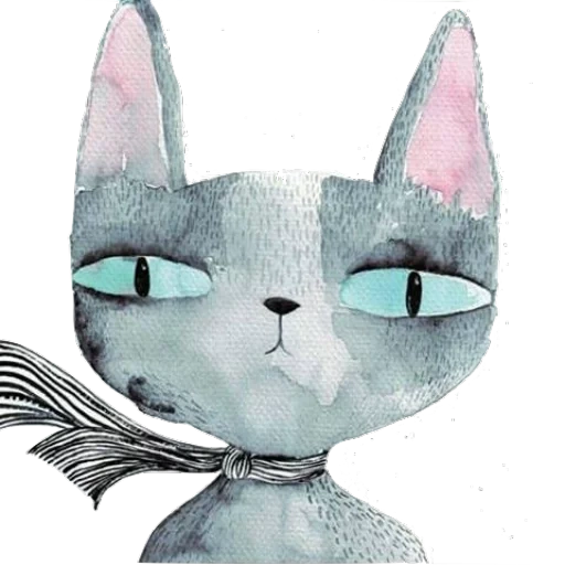 gato, gato gato, animais fofos, ilustração de um gato, gato para o ilustrador