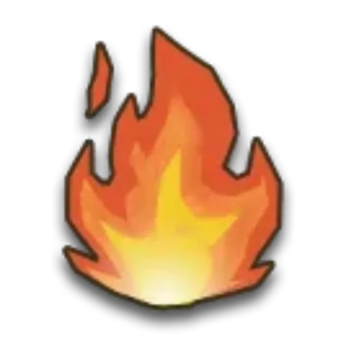 il fuoco, fiamma di fuoco, emoji fire, fuoco sorridente, smiley fire iphone