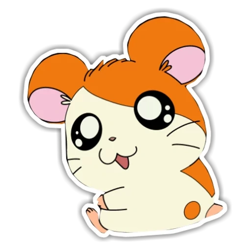 hamtaro, anime hamster, hamster itu lucu, hamster clipart, hamster adalah nyasty
