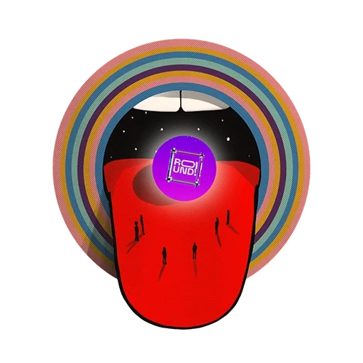 atl limb, psychedelic music, power button modified, art, logo limma_music 3d