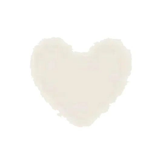 cœur, le cœur est blanc, forme du cœur, la forme du cœur, coeur d'ivoire en feuille d'ivoire