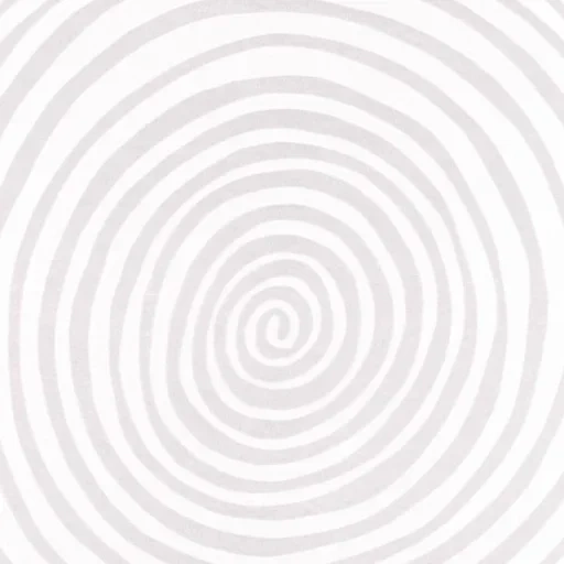 white background, concentric circles, hypnotic spiral, circles are white swirling, the background is concentric circles