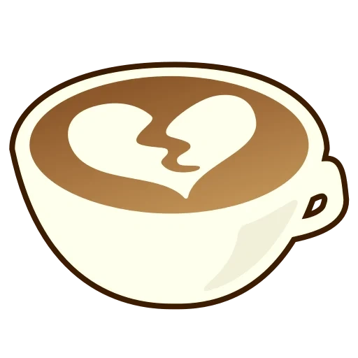 café, une tasse de café, coeur de café, tasse de café, tasse à café