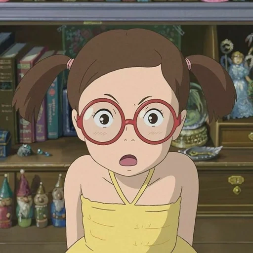 anime mernie, studio ghibli, hayao miyazaki, personagens miyazaki, memórias de mernie 2014