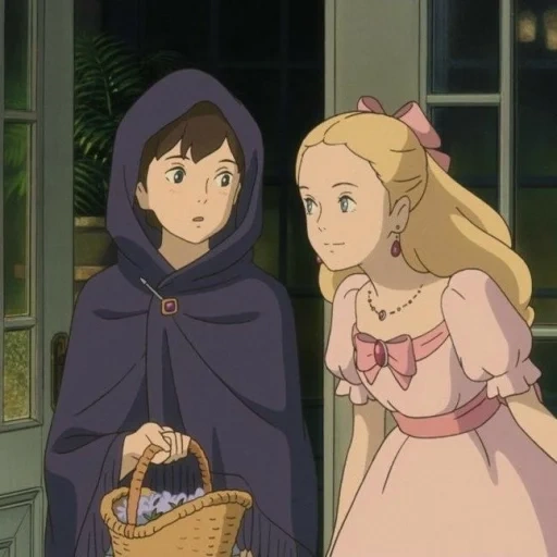 transportar o castelo, personagens de anime, omoide sem marnie, memórias de mernie 2014, memórias de hayao miyazaki