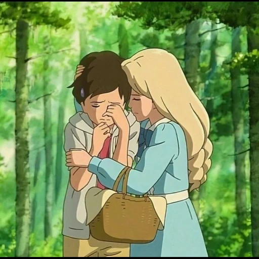 studio ghibli, хаяо миядзаки, omoide no marnie, когда здесь была марни, хаяо миядзаки воспоминания марни