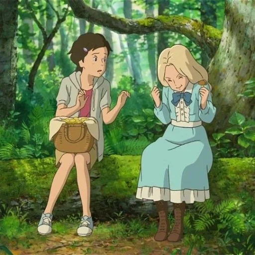 omoide no marnie, omoide no marnie emily, miyazaki hayao's memories of marni, memories of marni hiromasa yonebayashi 2014, marni's memories 2014 was filmed by hiromasa yonebayashi