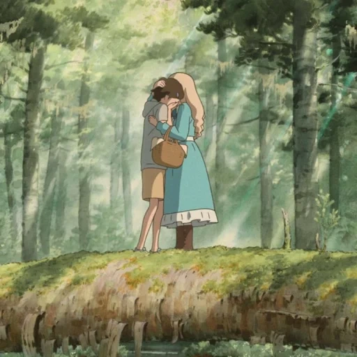 estetika, divergent, studio ghibli, kenangan hayao miyazaki tentang marnie, kenangan marni hiromasa yonebayashi 2014