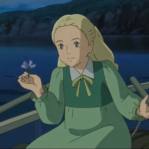 anime de mani, omoide no marnie, mémoires animées de marnie, château à pied de hayao miyazaki, les souvenirs de miyazaki de marnie