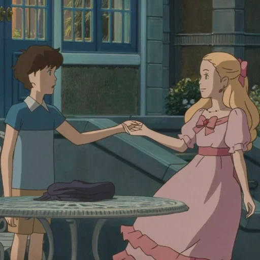 studio ghibli, kazuhiko marnie, personnages d'anime, les souvenirs de miyazaki de marnie, miyazaki se souvient de marniana