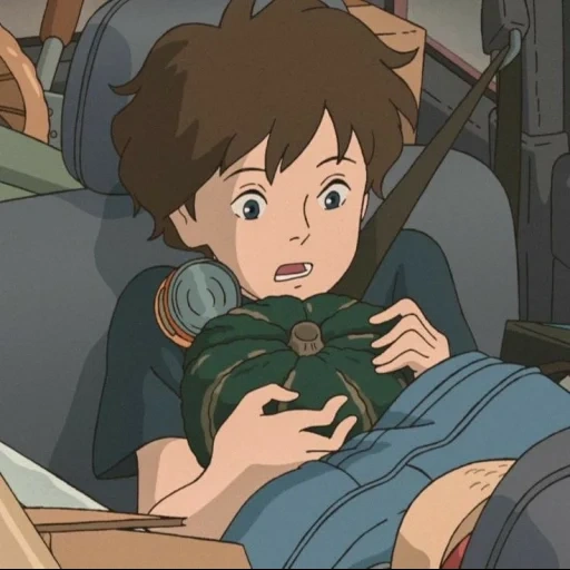 anime, studio ghibli, hayao miyazaki, omoide no marnie, orang tua marnie sudah meninggal