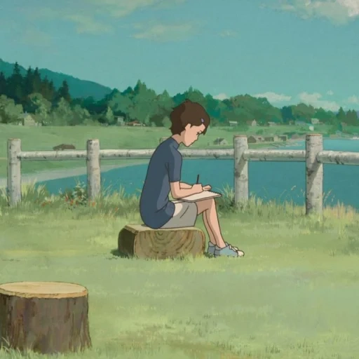 figure, anime de hayao miyazaki, les souvenirs de marnie, tombe des lucioles de hayao miyazaki, série animée de la fille du voleur ronya