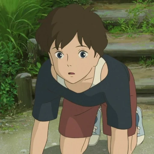 anna sasaki, studio ghibli, miyazaki hayao animation, omoide no marnie, marnie's parents are dead