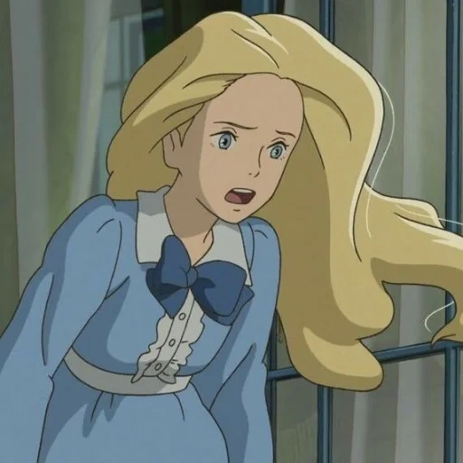 марни, девочка, марни анна, omoide no marnie, omoide no marnie эмили