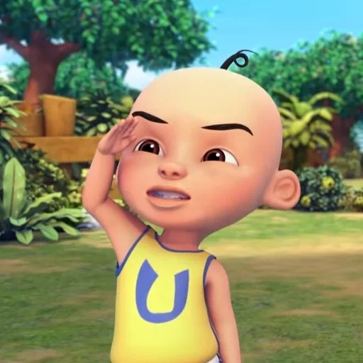 upin, wu ping yipin, meme upin ipin, kak ros upin ipin, ausgezeichnete ästhetik