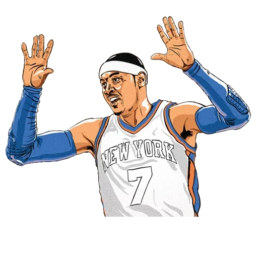 i love this game, art of carmelo anthony