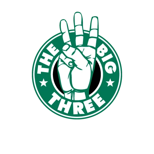 logo, rock logo, das kaffee logo, stockhandschuh