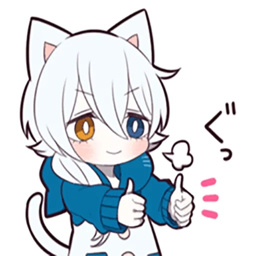 неко, shiro neko, white kitten