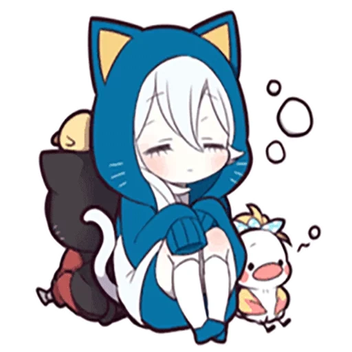 неко, неко а, shiro neko, white kitten