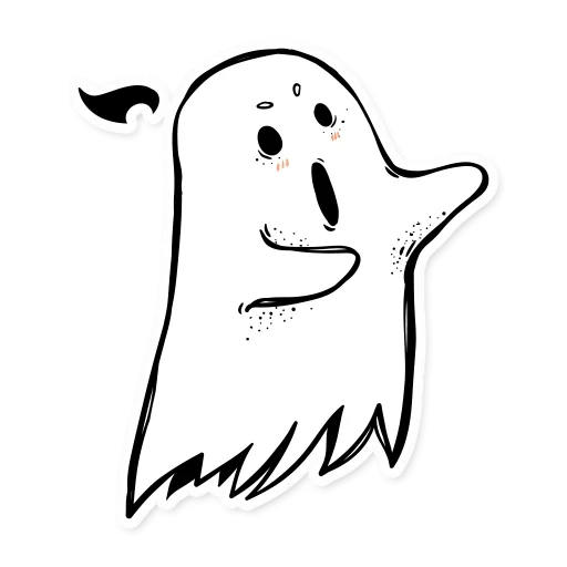ghost, bringing, ghost, drawing, different ghosts coloring