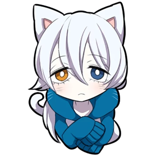 neko, shiro neko, gattino bianco