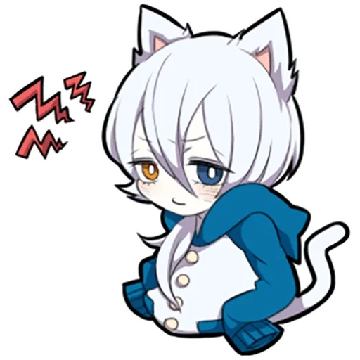 some, shiro neko, white kitten