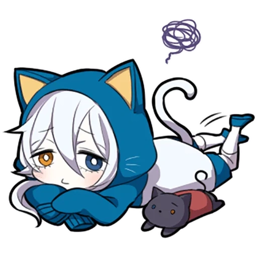 alcuni, shiro neko, gattino bianco