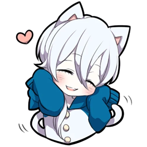 неко, shiro neko, white kitten