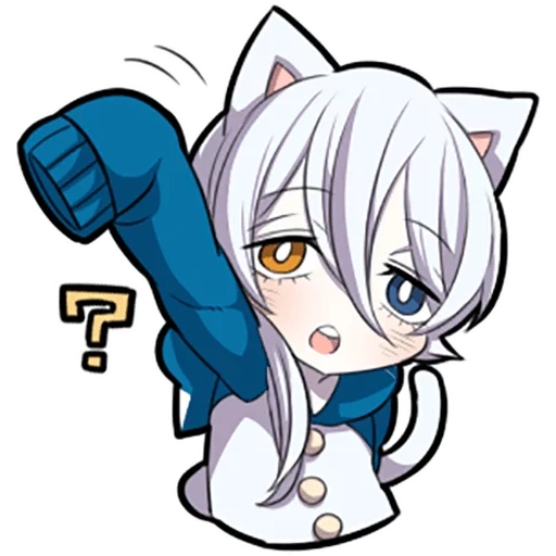 neko, shiro neko, white kitten