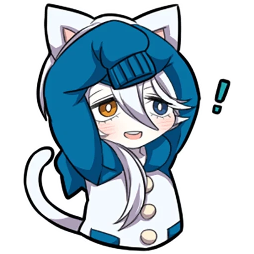 neko, shiro neko, weißes kätzchen