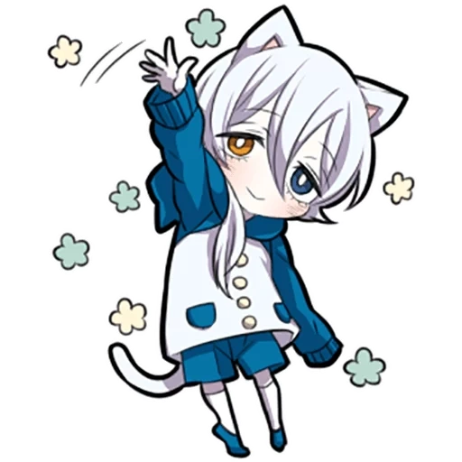 shiro neko, gattino bianco