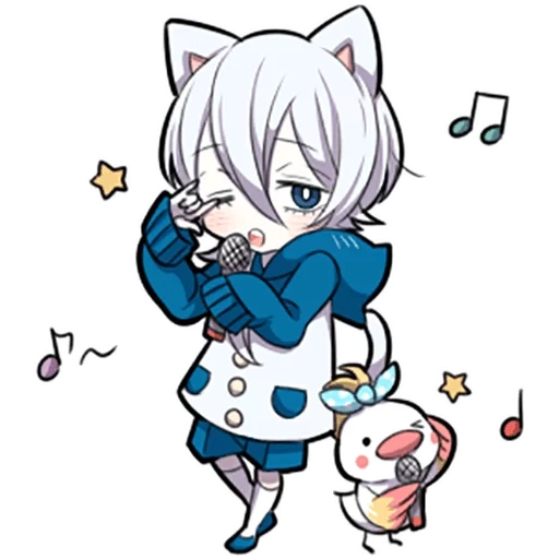 shiro neko, weißes kätzchen