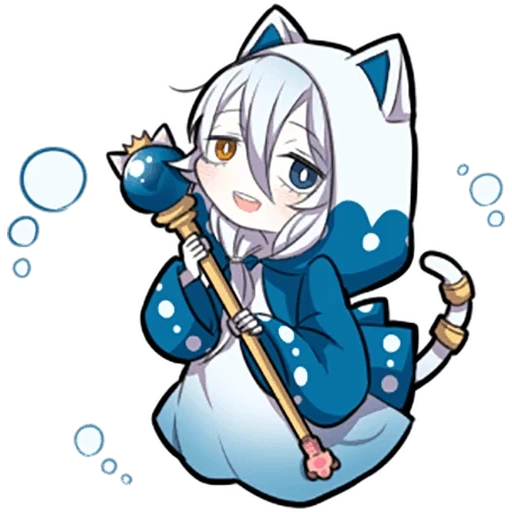 neko, alguno, shiro neko, gatito blanco