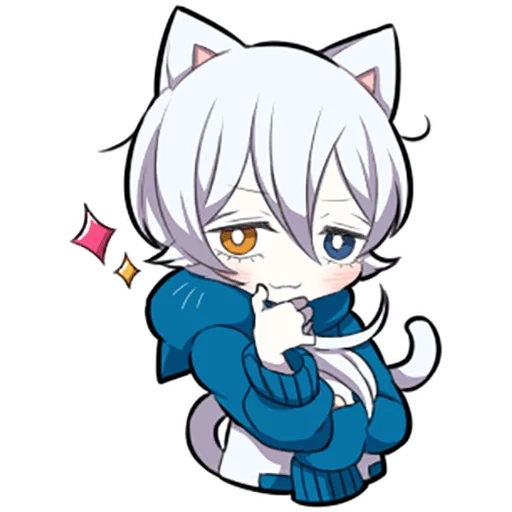 shiro neko, weißes kätzchen