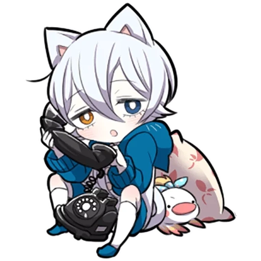 neko, shiro neko, weißes kätzchen