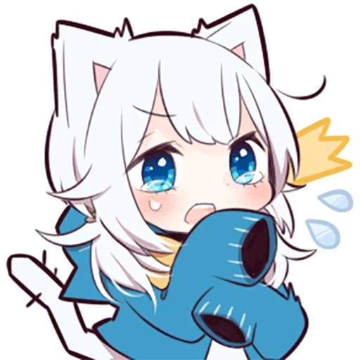 anime, sharygina, anime 02, anime art, white kitten