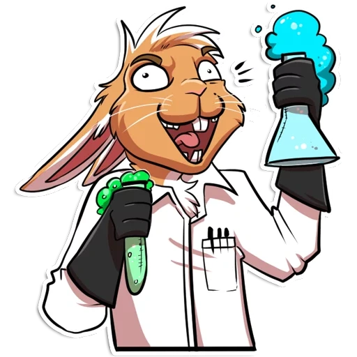 scienziato, fic uno scienziato, scienziato malvagio, chimisto di scientige del campione, cartoon crazy scientist