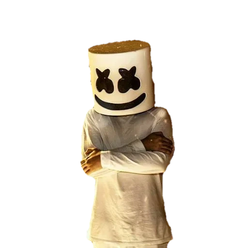 zucchero filato, marshmello, zucchero filato, 10 anni di dj marshmallow, marshmallow dj senza maschera 2020