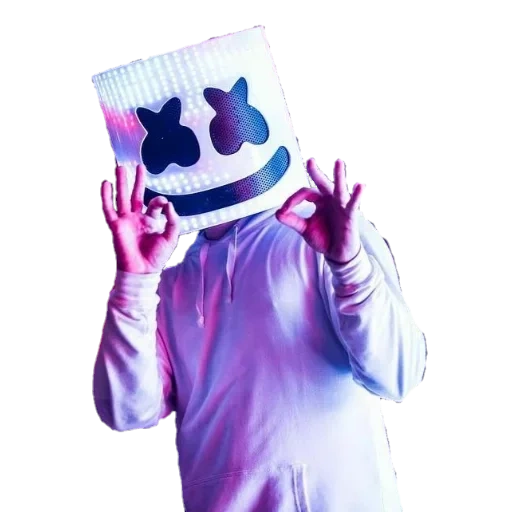 маршмеллоу, marshmello, диджей маршмеллоу, маршмеллоу певец лицо