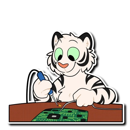 tiger, animation, tiger, white tiger