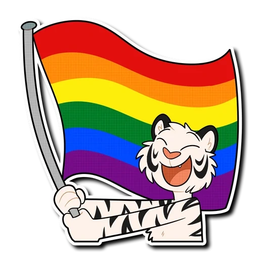 anime, people, drapeau lgbt d'anderteil