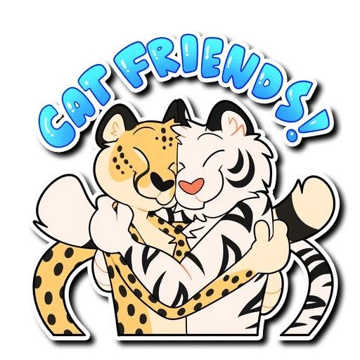 tiger, cheetah, frère leopard, leopard des neiges, stickers imprimé léopard pour enfants