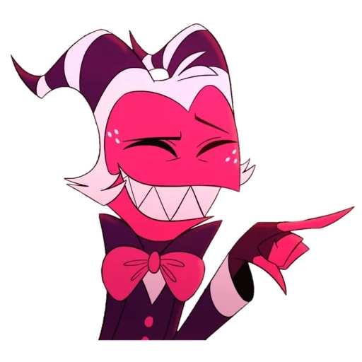 anime, boss helluva, hazbin hotel, helluva boss moxie, bosmosi helouva