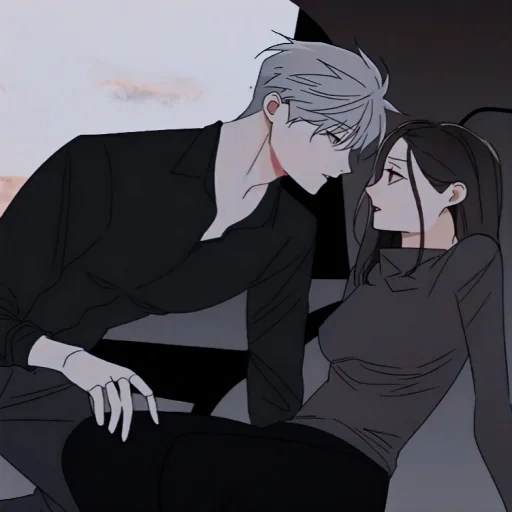 cartoon couple, cartoon animation, cartoon prey, manhua romance, who is the prey drama