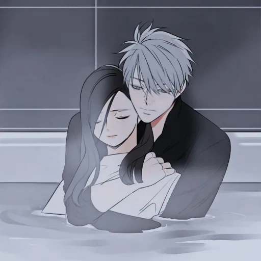 anime creative, couples d'anime, couple de bande dessinée, anime de bande dessinée, manhua romance