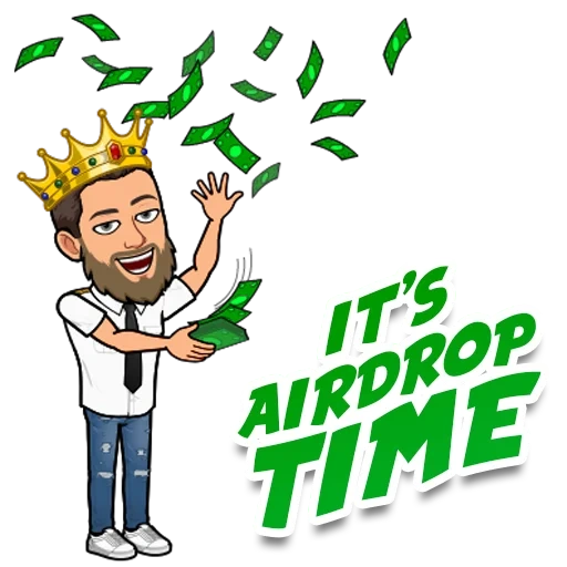 der text, the king, earn money, king of life, bitmoji guy