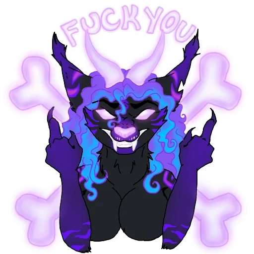 sombría, ych demonio, demonio de búho, pira de aurora, king sombra